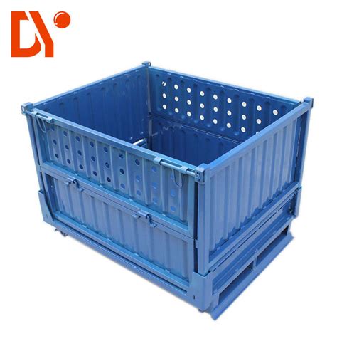 metal pallet boxes for sale|stackable pallet boxes.